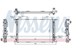 HLADNJAK VODE AUDI A4 3,2 2,7 3,0 TDI AUT