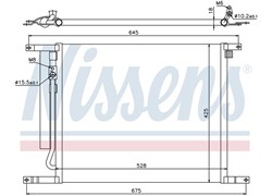 HLADNJAK KLIME CHERVOLET AVEO 08-