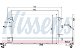 HLADNJAK KLIME AUDI A6 2500 TDI 1997- 4B0260403D/R