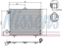 HLADNJAK KLIME CITROEN C3 02 1,1/1,4/1,4HDI