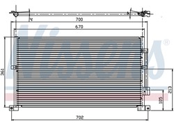 HLADNJAK KLIME FORD MONDEO 00-07