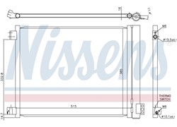 HLADNJAK KLIME NISSAN MICRA 1,5DCI 010-