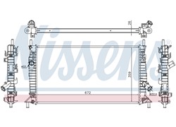 HLADNJAK VODE FORD FOCUS II 14-16 AC+/20-18TDCI AC+/-