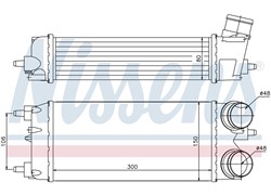 HLADNJAK INTERCOLERA FORD FIESTA 013-