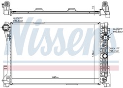 HLADNJAK VODE MERC W204 C180 C250 C280