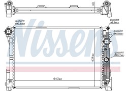 HLADNJAK VODE W204 220CDI 320 CDI