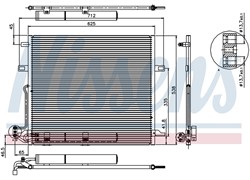 HLADNJAK KLIME MERC W164 05-