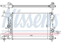 HLADNJAK VODE OPEL ASTRA J 09- 1,6 1,4