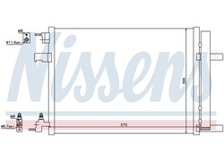 HLADNJAK KLIME OPEL ASTRA J 09 1,3CDTI/1,7CDTI/1,4/1,6/1,8