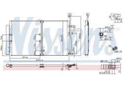 HLADNJAK KLIME CHERVOLET CAPTIVA OPEL ANTARA 06-