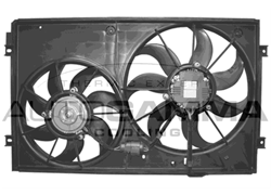 VENTILATOR DUPLI S KUĆIŠTEM  HL MOTORA VW/AUDI  A3 03- GOLF V,VI