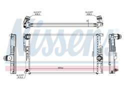 HLADNJAK VODE BM F30 011- 1,6 BENZ 2,0 DIZEL