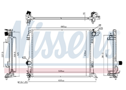 HLADNJAK VODE REN MEGAN 015- 1,5 DCI SCENI 016-