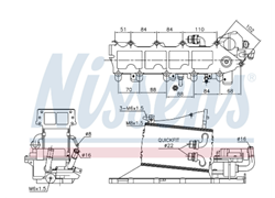 HLADNJAK INTERCOLERA AUDI A4 015- 2,0 TDI