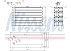 HLADNJAK INTERCOLERA AUDI A3  03- 1,2 TDI