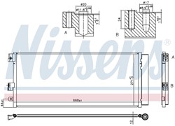 HLADNJAK KLIME OPEL CORSA E 015- 1,0  1,4