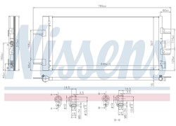 HLADNJAK KLIME BMW X1/X2 014- 2,0DIZ