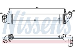 HLADNJAK INTERCOLERA DACIA DUSTER 010-15 1,5DCI