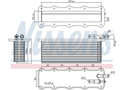 HLADNJAK INTERCOLERA ŠKODA OCTAVIA 013- PASSAT 014- 1,2-1,4TSI