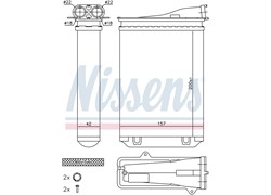 HLADNJAK GRIJANJA (200X157X42)-CITROEN C3 16-