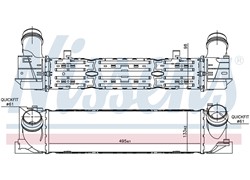 HLADNJAK INTERCOOLERA BMW-3 F30/F31 011- 320 D