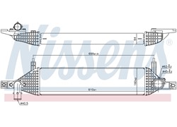 HLADNJAK INTERCOLERA NISSAN QUASHAI 07- 1,6DCI