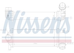 HLADNJAK INTERCOLERA REN KANGO 08- 1,5 MERC CITAN