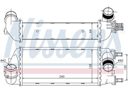 HLADNJAK INTERCOLERA FIAT 500 07-015  1,3DIZ