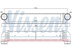 HLADNJAK INTERCOLERA BMW E39 96-02 3,0DIZ
