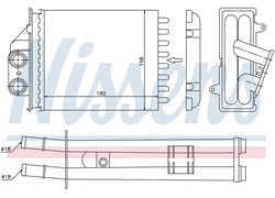 HLADNJAK GRIJANJA FIAT 500 07- FIAT PANDA 06-