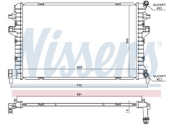 HLADNJAK VODE VW GOLF VII 1,2 TSI AFTHERCOLER