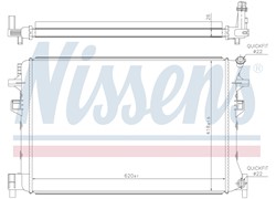 HLADNJAK AFTERCOLER VW GOLF PASSAT AUDI 012-