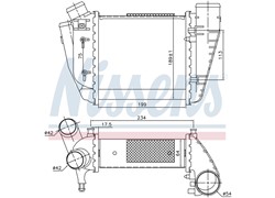 HLADNJAK INTERCOLERA AUDI A4 2,5 TDI