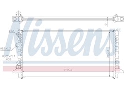 HLADNJAK VODE VW PASSAT 93-96 1,9TDI 720X377X34