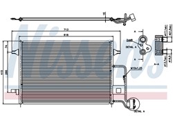 HLADNJAK KLIME VW PASSAT 5 1,9