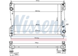 HLADNJAK VODE OPEL CORSA D 1,3 CDTI