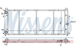 HLADNJAK VODE VW TRANSPORTER II 1,9/2,4 DIZEL