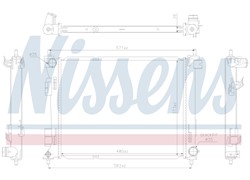 HLADNJAK VODE KIA RIO 1,4CRDI 017-20