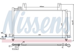 HLADNJAK KLIME FIAT SCUDO 07- 2,0JTD