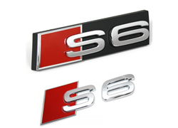 LOGO ZA MASKU (KOPČA) I GEPEK (SAMOLJEPLJIVI) AUDI S6 97-022