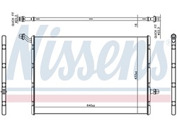 HLADNJAK VODE  AFTHERCOLER MERCEDES W205 13-