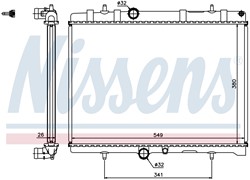 HLADNJAK VODE CITROEN C4 1,6 16V HDI ISTI 63605