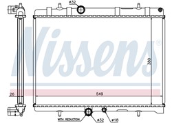 HLADNJAK VODE  CITROEN C5 04- AUT