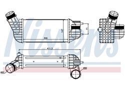 HLADNJAK INTECOLERA CIT PEUGEOT 2.0 BLUEHDI