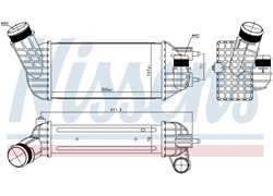 HLADNJAK INTERCOLERA CITROEN C4 010- 2,0 BLUHDI PG 5008