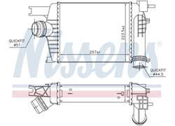 HLADNJAK INTERCOLER DACIA DUSTER 010-