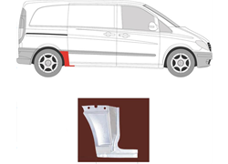 KRAJ ZAD BLATOBRANA PREDNJI DIO MERC VITO 03- DX  3200MM/17CM