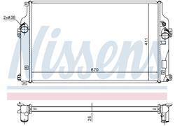 HLADNJAK VODE TOYOTA RAV 4 2,2D 05-