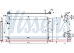 HLADNJAK KLIME TOYOTA YARIS 011-