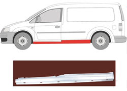 PRAG VW CADDY 04- LX PRODUŽENI ZA DVOJA VRATA